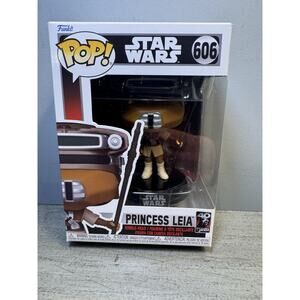 Funko Pop Star Wars Princess Leia #606 Boushh ROTJ 40th Anniversary NEW